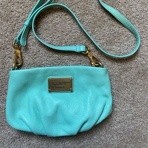 Marc by Marc Jacobs Classic Q Percy Crossbody Bag Purse Minty Green Mint